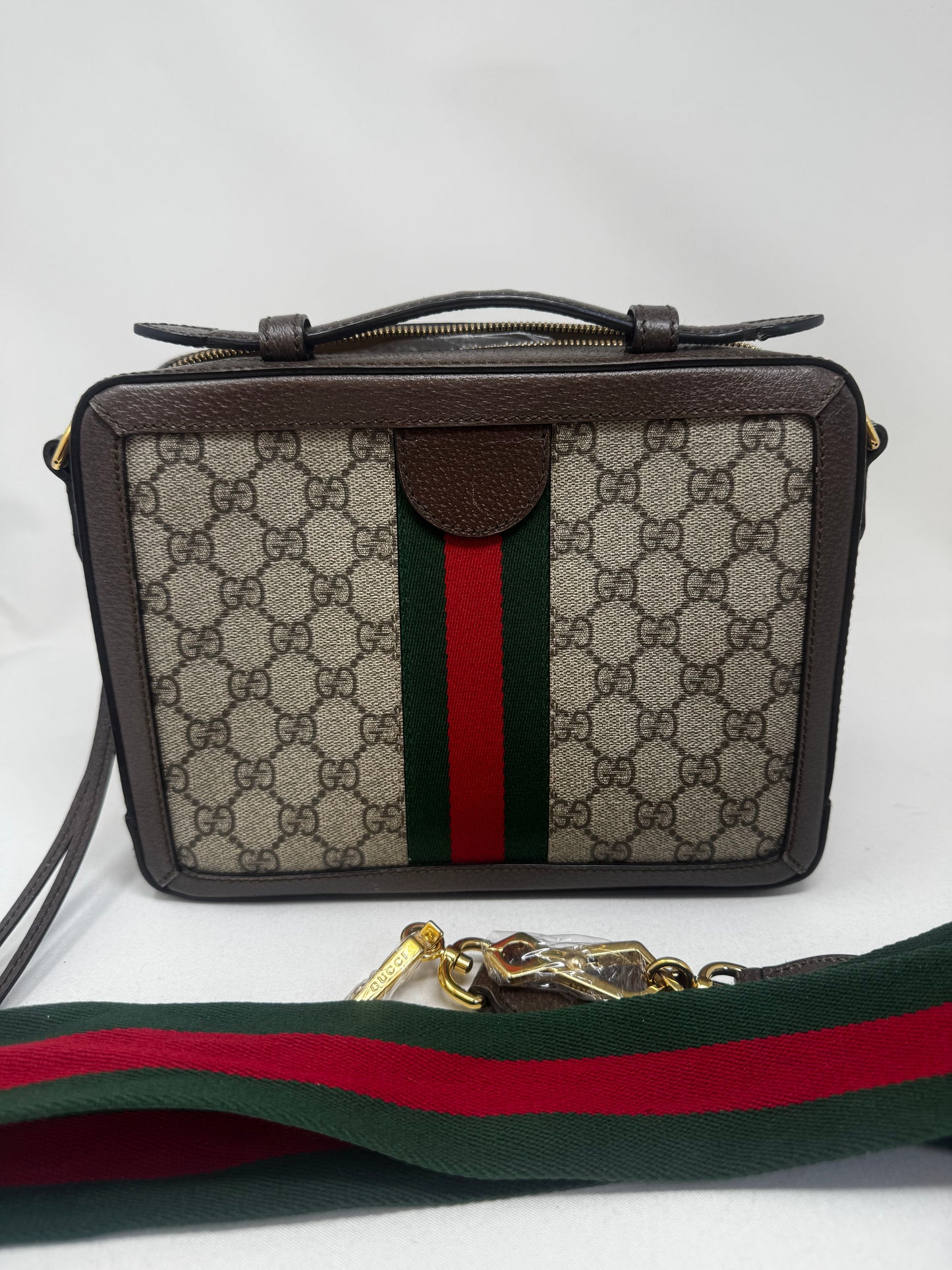 Gucci GG Supreme Ophidia - Neutrals Crossbody Bags, Handbags BJ-