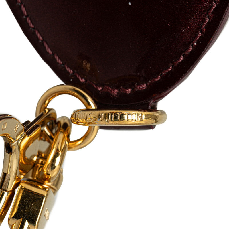Louis Vuitton Verne Porteocle Artwork Du Voyeurage Keeling M66472 Amarant Pearl Patent Leather  Louis Vuitton