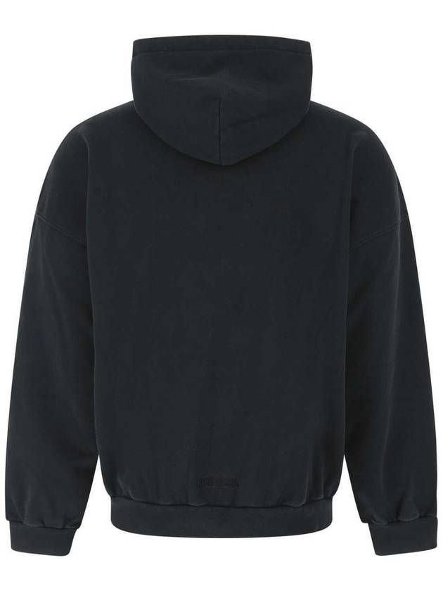 Luxury Balenciaga  Men's Simpson Overfit Hoodie Black
