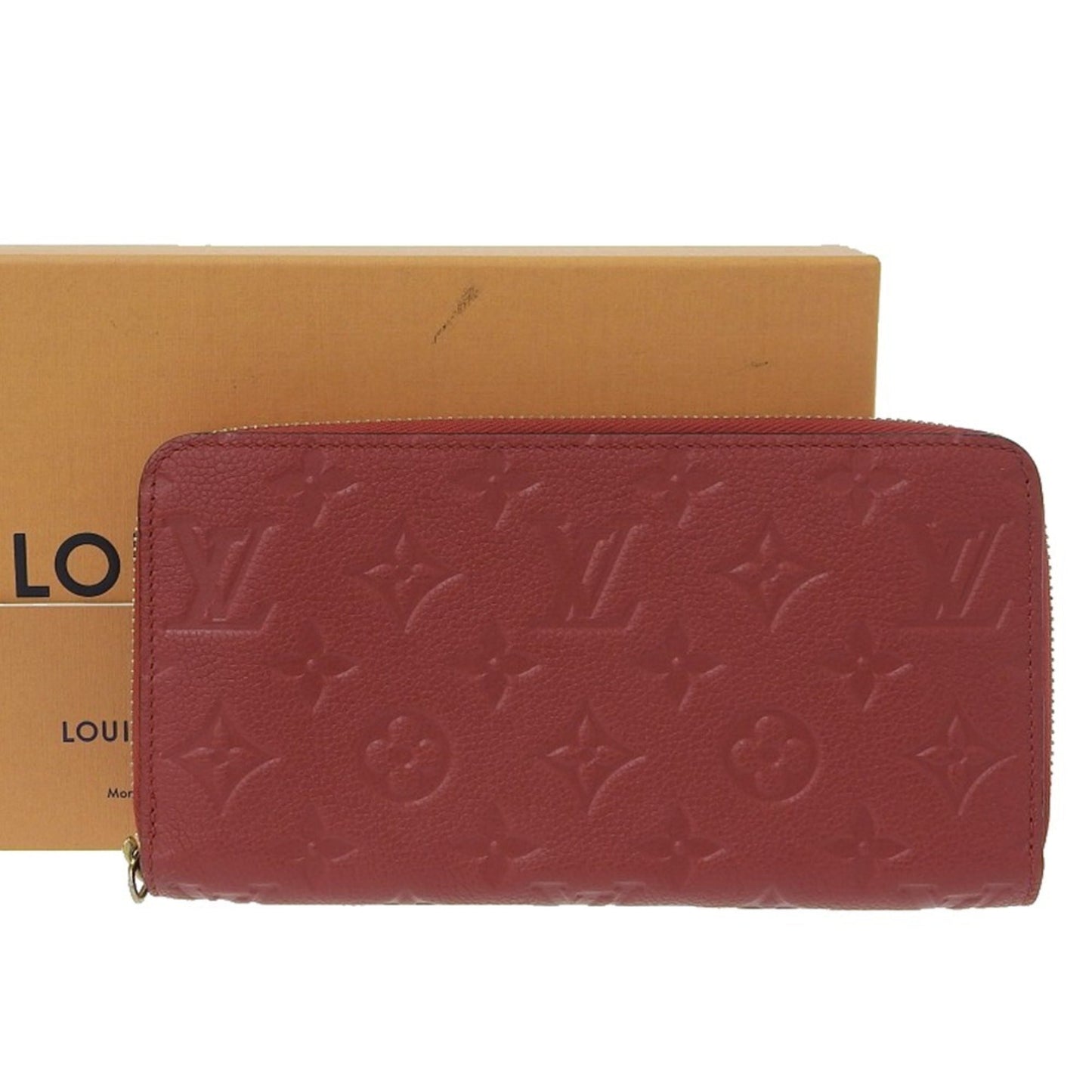 Louis Vuitton Monogram Empreinte  Monogram Empreinte Long Wallet (Bi-Fold)