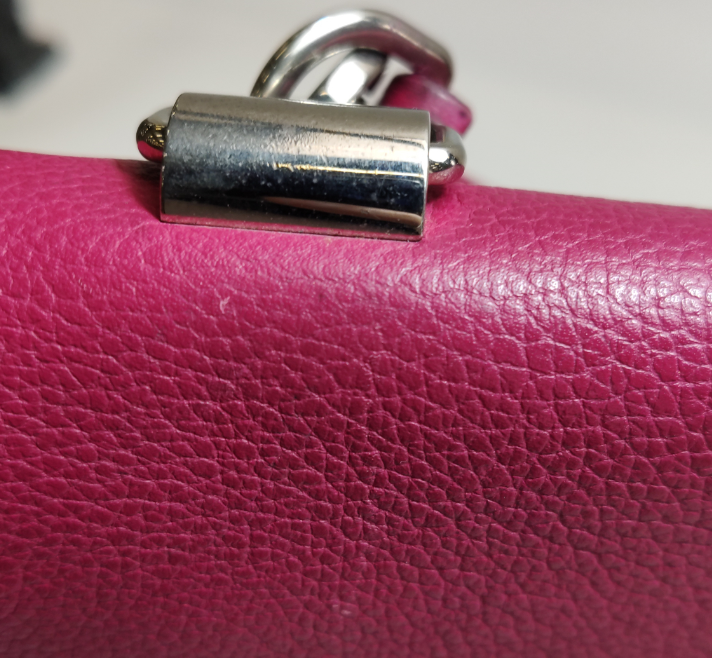 Preloved Louis Vuitton (LV) Lockme bag Red 27.5cm 24081578825946