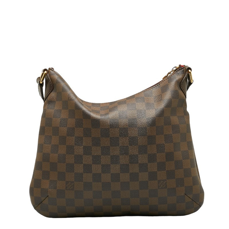 Louis Vuitton Damiere Bloomberry PM lipper Shoulder Bag N42251 Eve Brown PVC Leather Lady Louis Vuitton [Original] Slipper