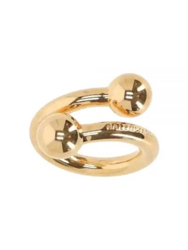Luxury Balenciaga  Skate Ring Gold