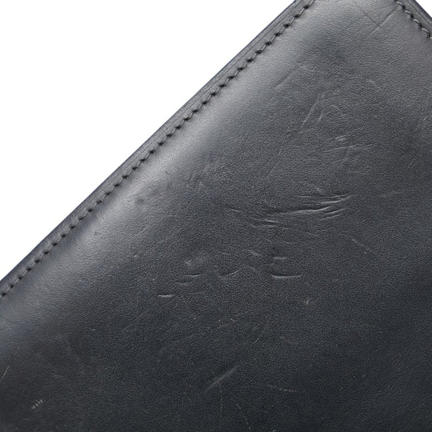 Louis Vuitton Nomad  Noir Leather Long Wallet (Bi-Fold)