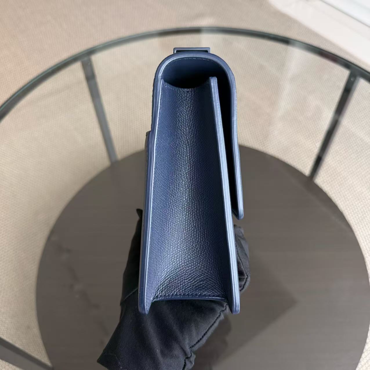 *Un* Dior 30 Montaigne - Grained Calfskin So Blue Hardware