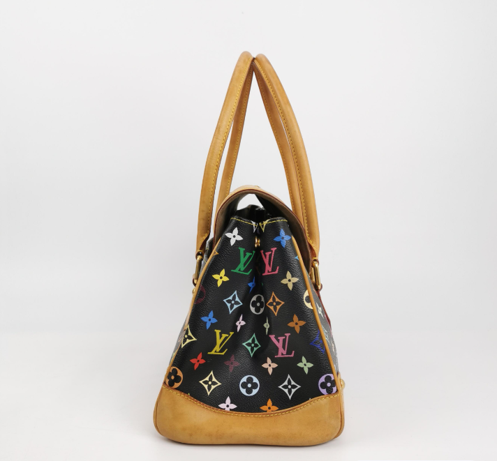 Preloved Louis Vuitton (LV) Multicolor Beverly Bag Black 24120678972574