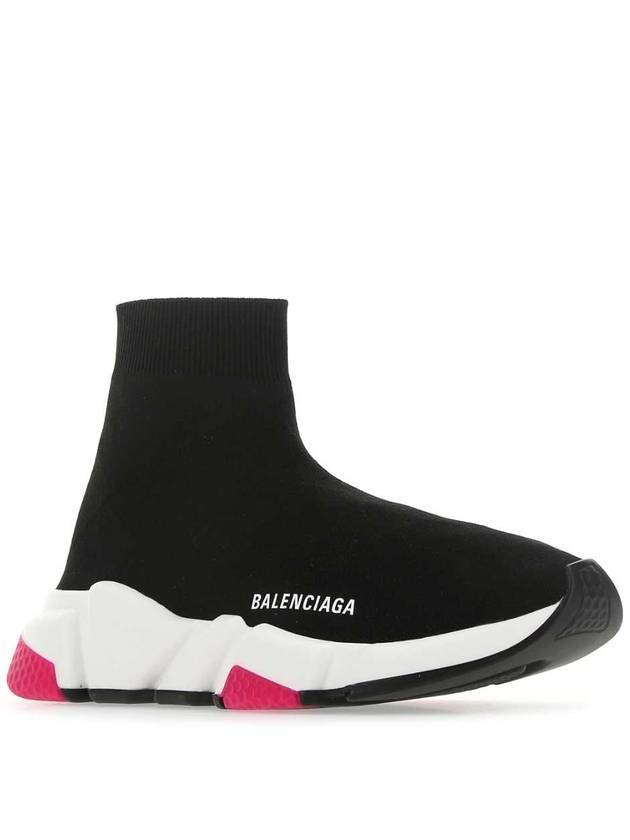 Luxury Balenciaga  Speed High Top Sneakers Black