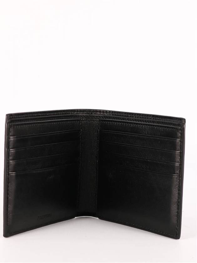 Luxury Balenciaga  Cash Square Folded Wallet Black