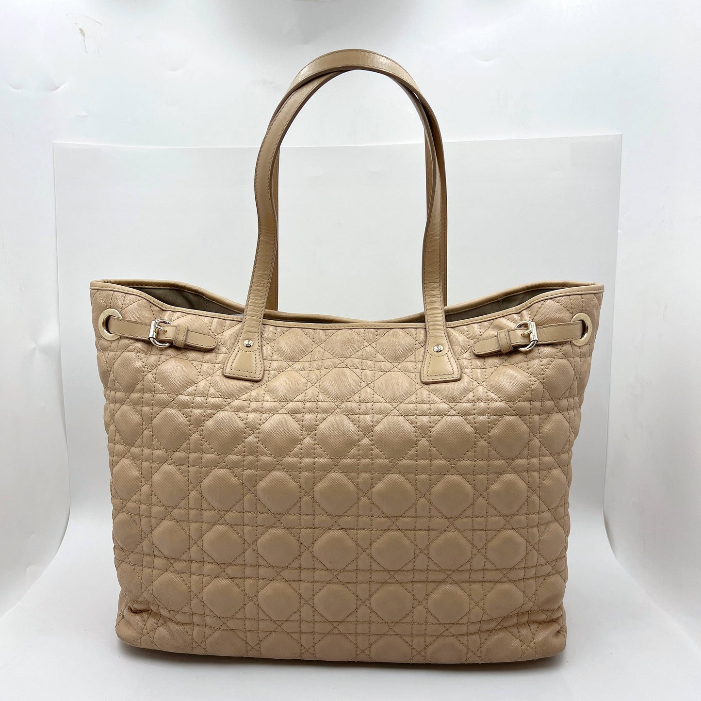 Cannage Leather Panarea Tote Bag