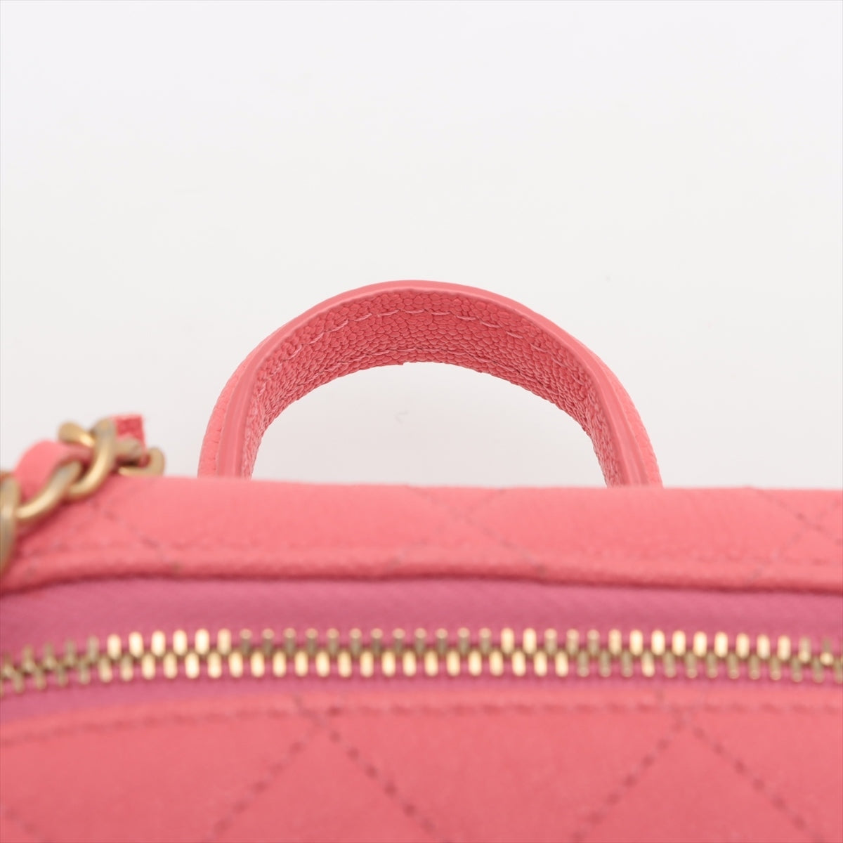 Chanel Matrasse Caviar S Chain Shoulder Bag Mini Pink G  31st