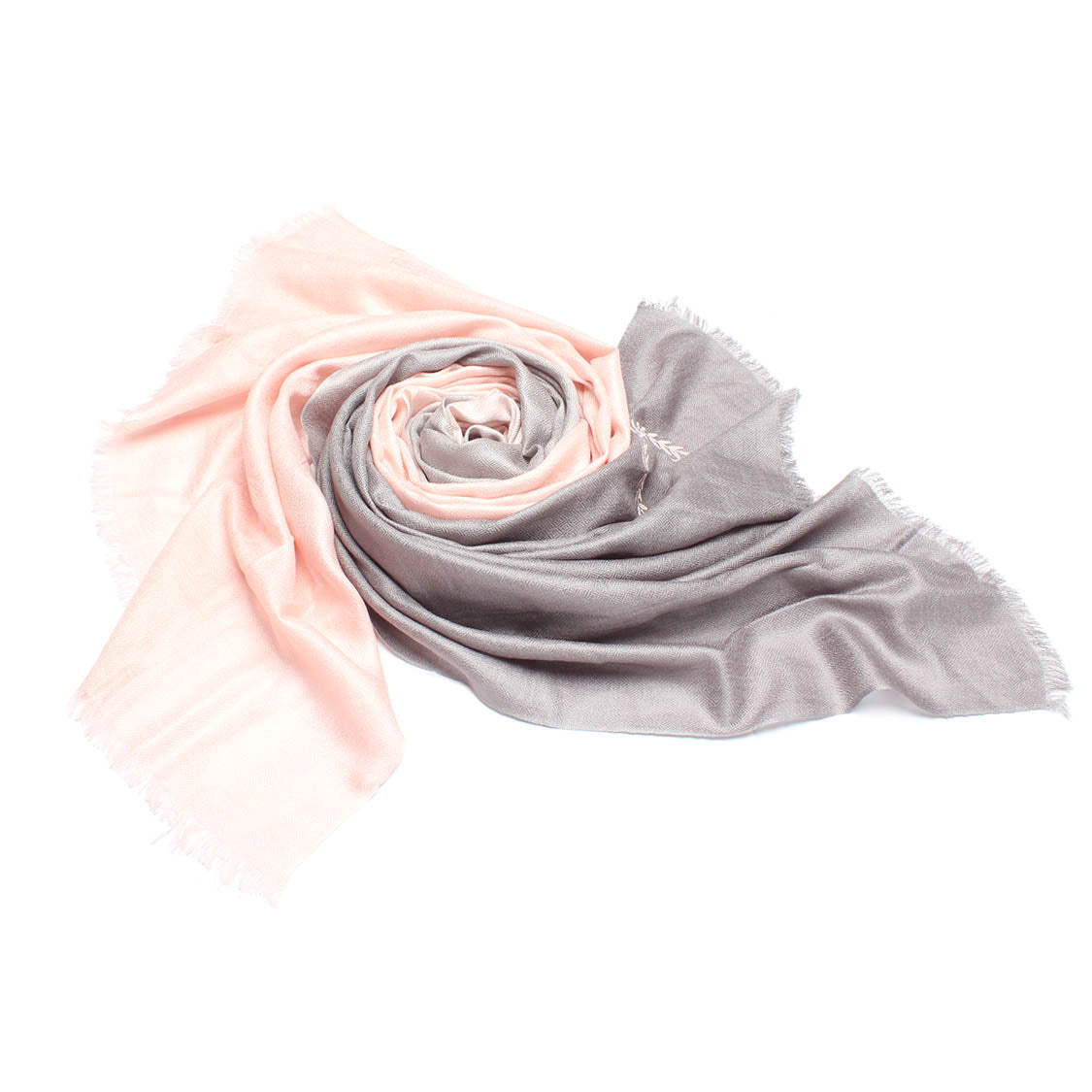 Bicolor Cashmere Scarf