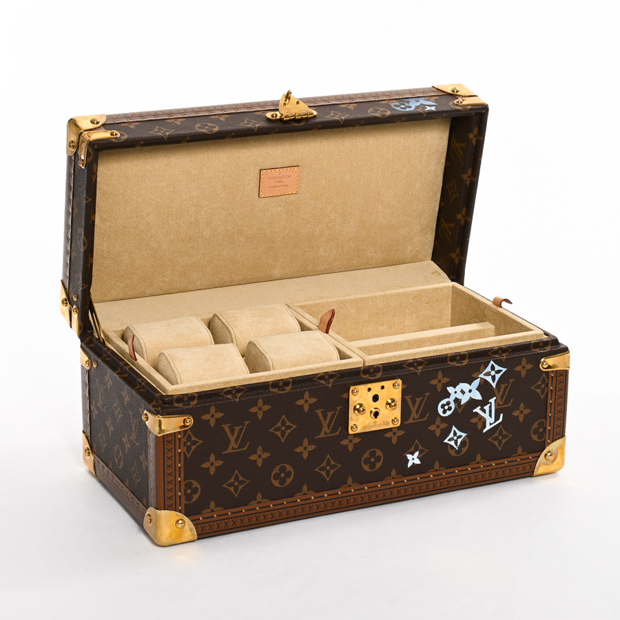 Louis Vuitton Cre Affresour Watch Box M20209 Brown