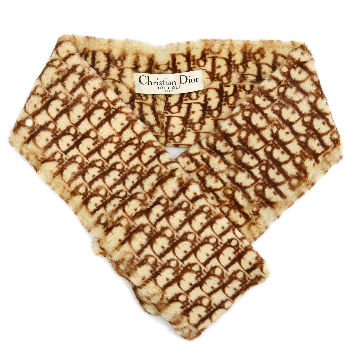 Christian Dior 1980s Trotter Far Scarf