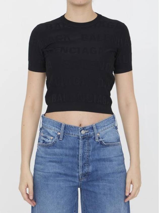 Luxury Balenciaga  Sweater 9404530 788572 T5212 1000 BLACK