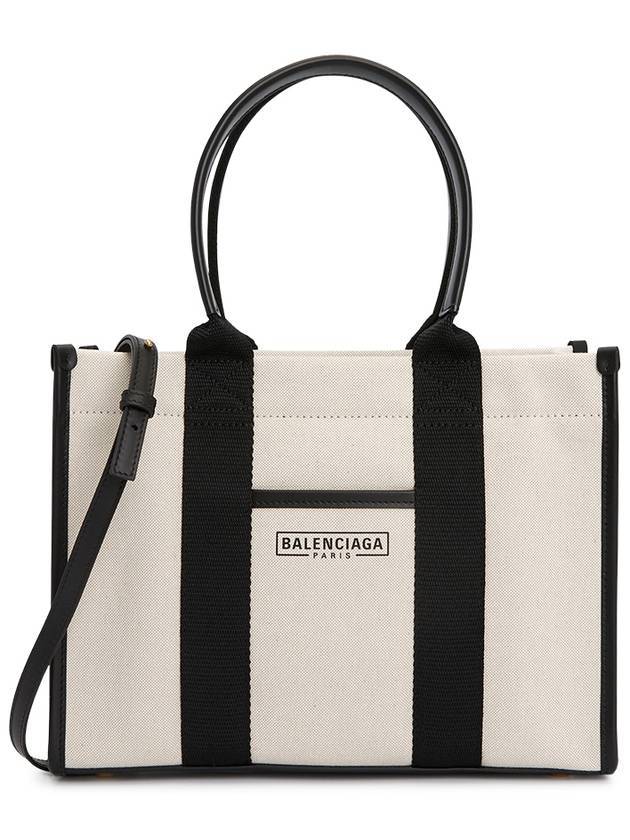 Luxury Balenciaga  Hardware Small Tote Bag with Strap Beige