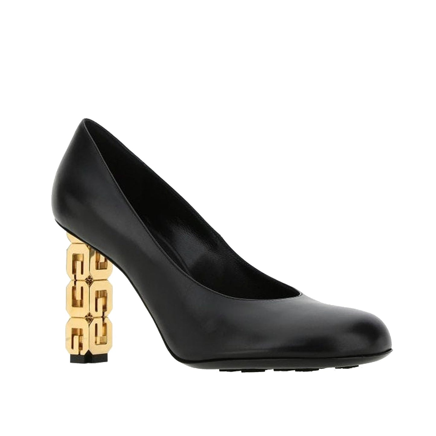 Givenchy Logo Heel Leather Pumps Women
