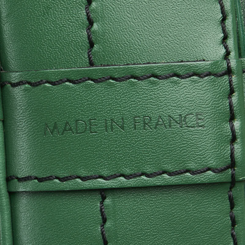 Louis Vuitton Shoulder Bag M44004 Borneo Green Leather  Louis Vuitton