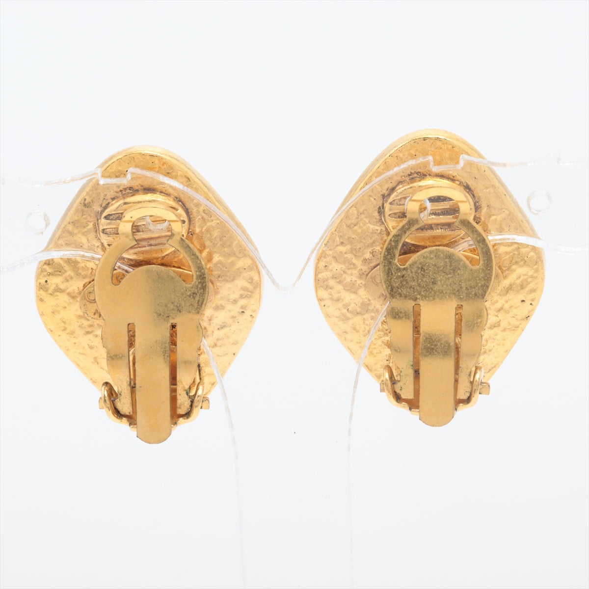 Chanel Coco 95P Earrings GP x  Pearl Gold