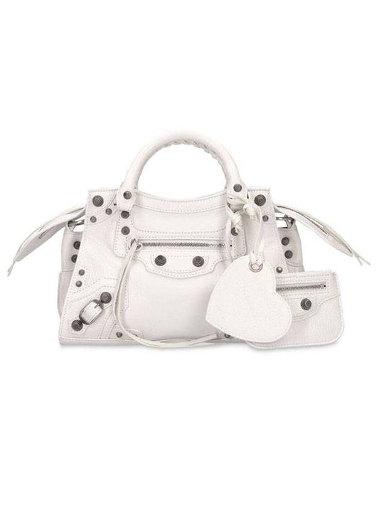 Luxury Balenciaga  Neo Cagole XS Tote Bag White