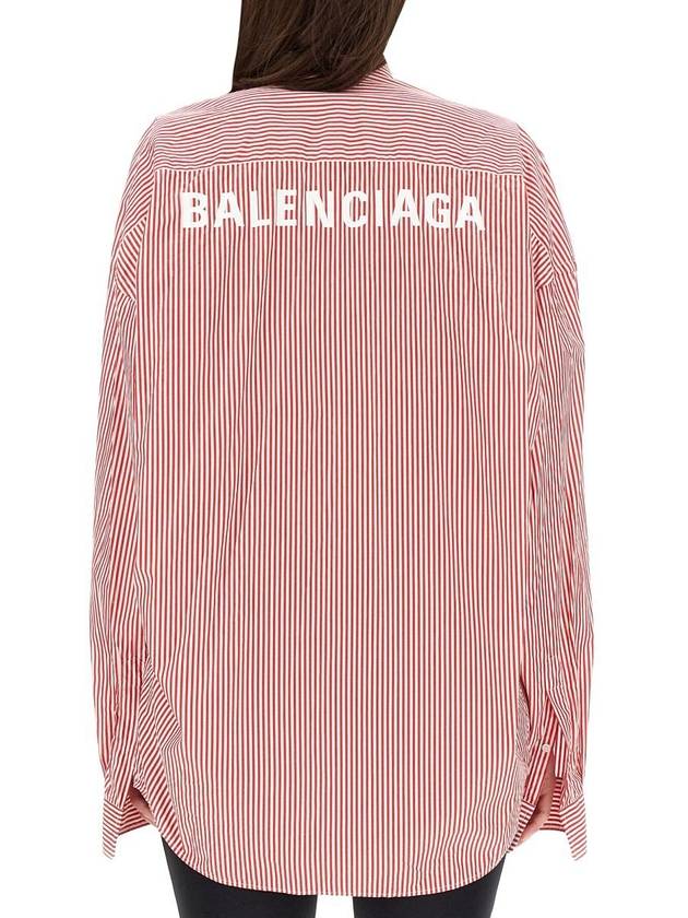 Luxury Balenciaga  23 fw shirt WITH logo 725395TGM276540 B0040449002