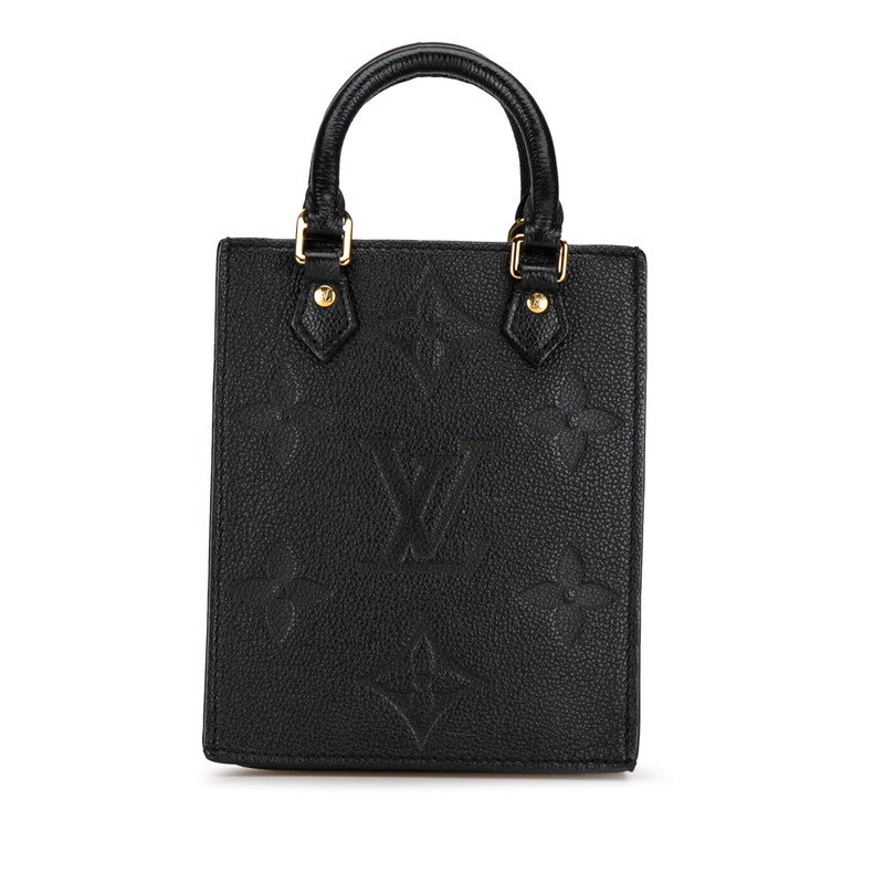 Louis Vuitton Monogram Amplant Pitt Sacpra Handbag Shoulder Bag 2WAY M81417 Noir Black Leather  Louis Vuitton