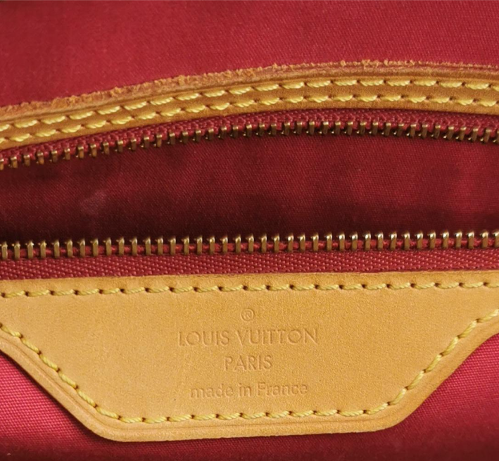 Preloved Louis Vuitton (LV) Brea bag Red 33.5cm 087841600144