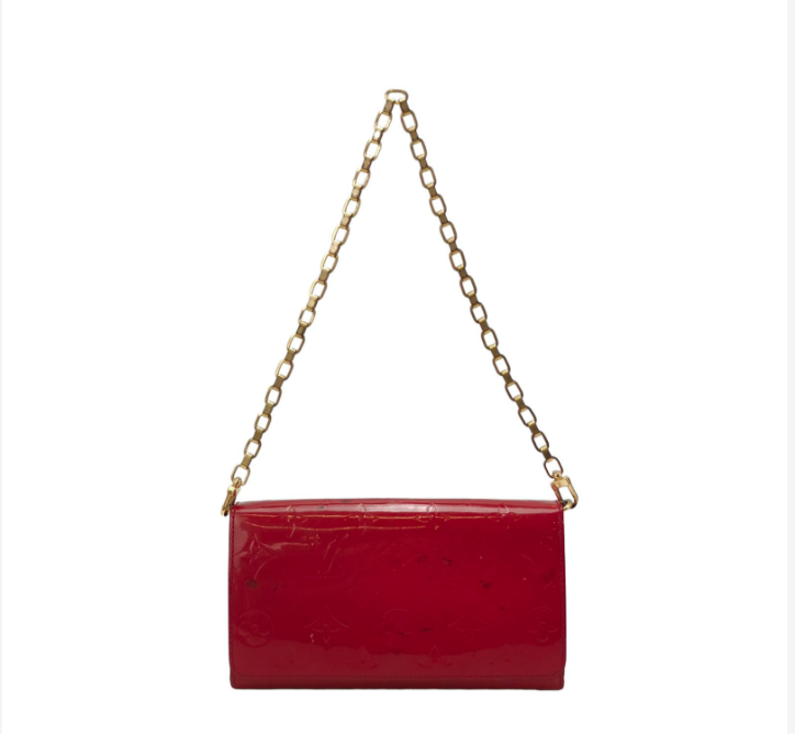 Preloved Louis Vuitton (LV) sarah Chain Bag red 24011278573688