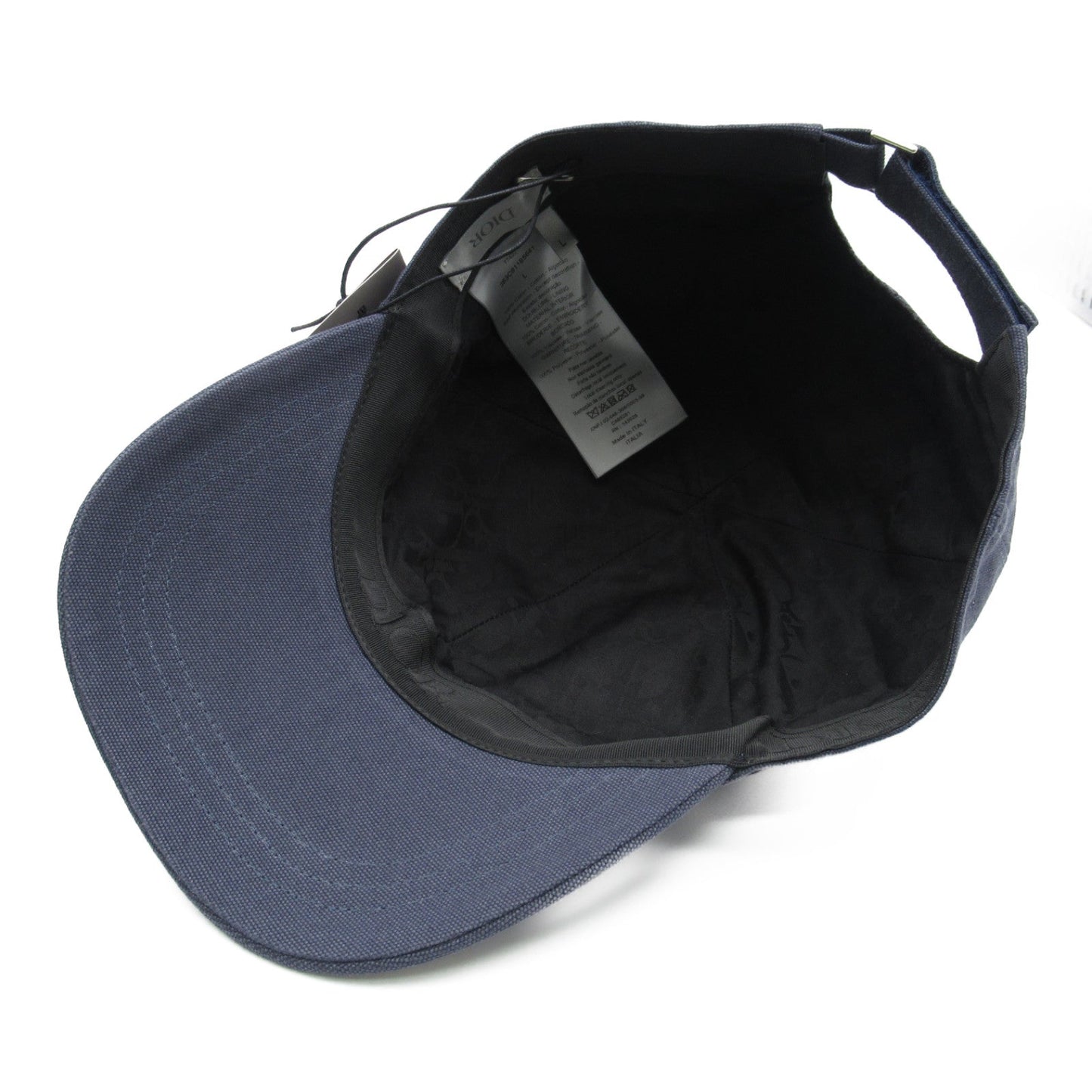 Dior Baseball Caped Hat Cotton   Blue 383C911B5641889L