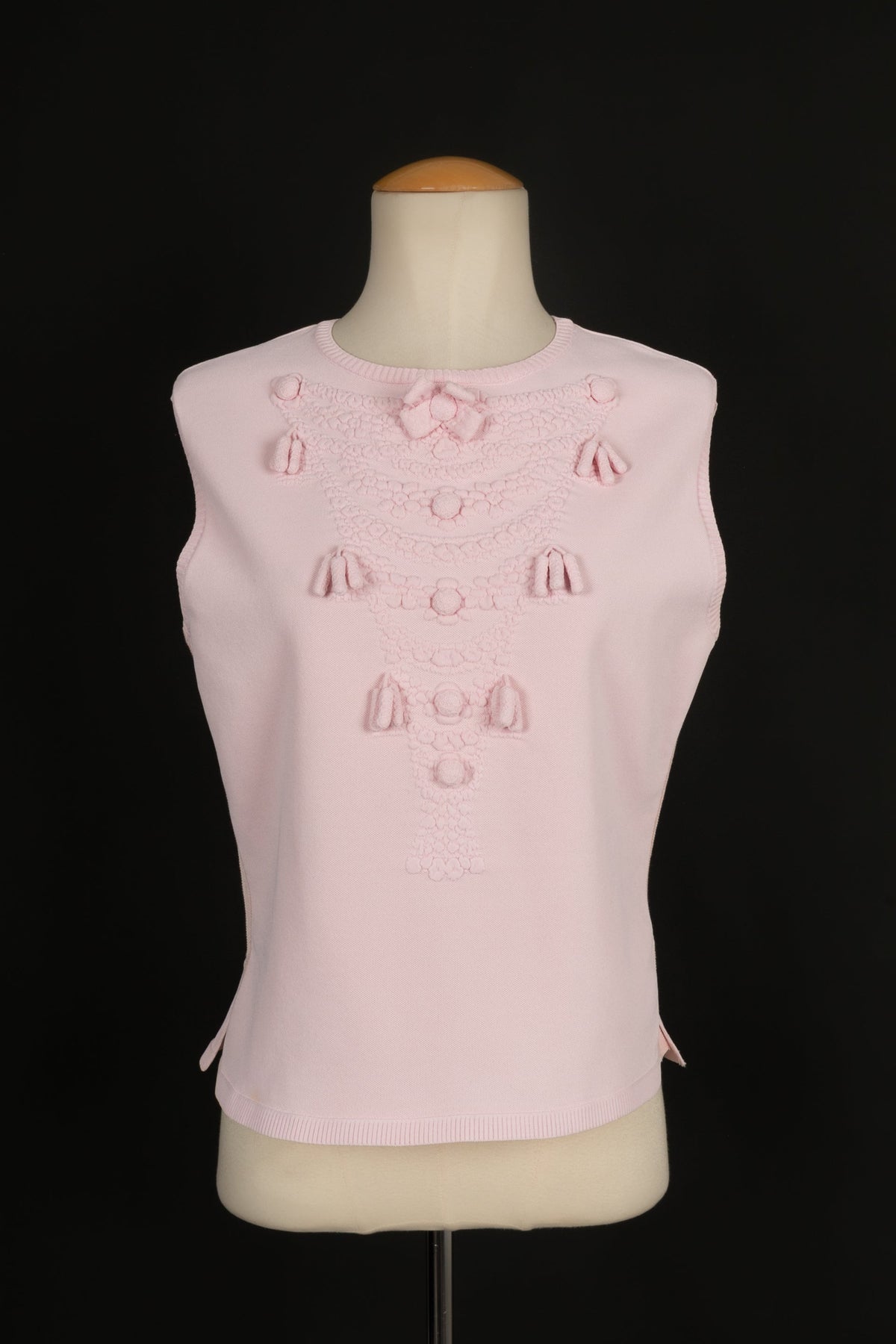 Haut rose Chanel