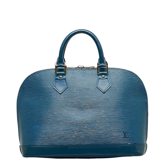 Louis Vuitton Epic Alma Handbag M52145 Trad Blue Leather  Louis Vuitton