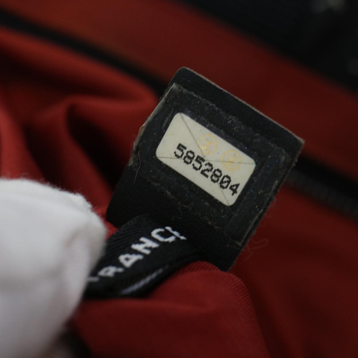 CHANEL Travel line Tote Bag Nylon Black CC Auth ep1132