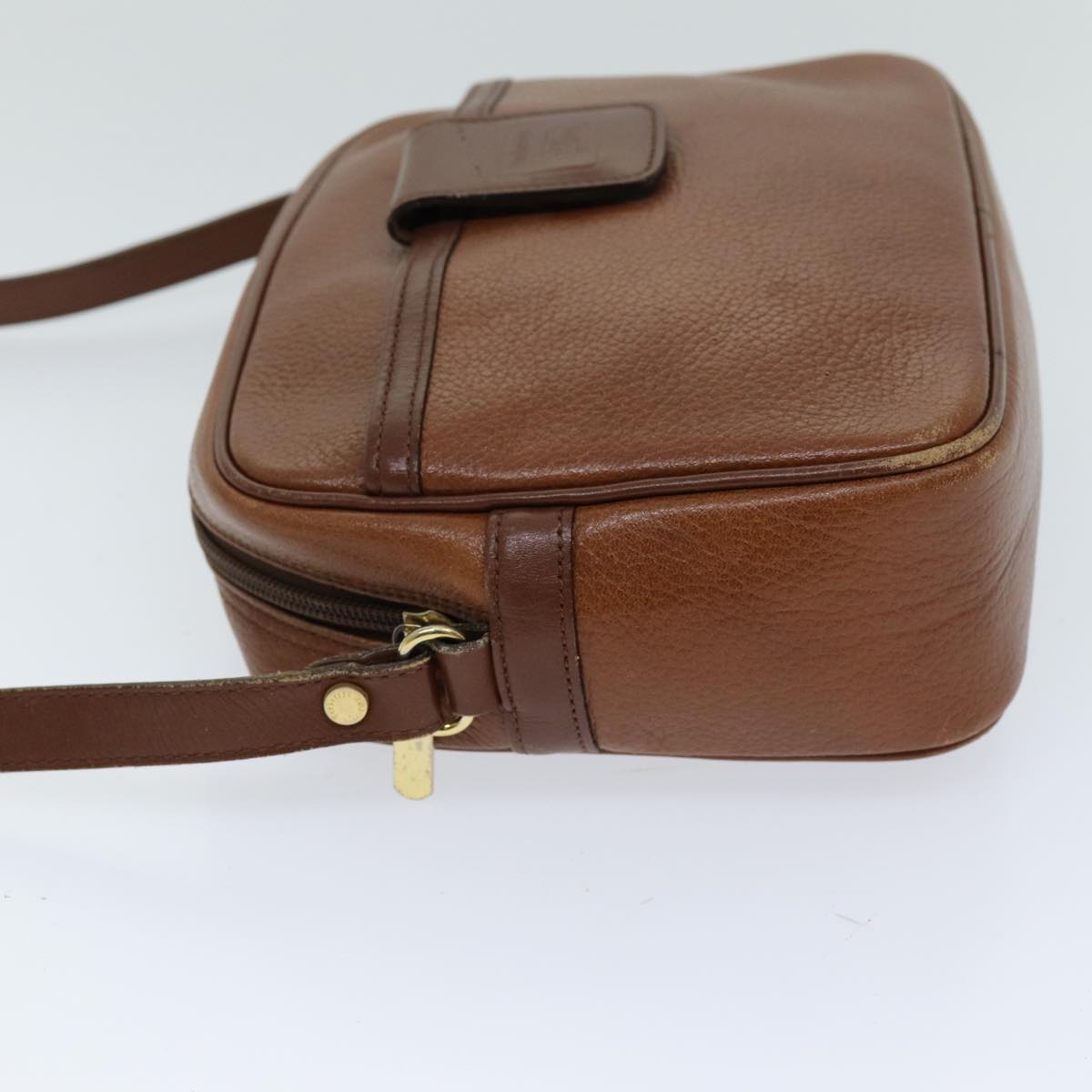 BURBERRYSs Shoulder Bag Leather Brown Auth ep4295