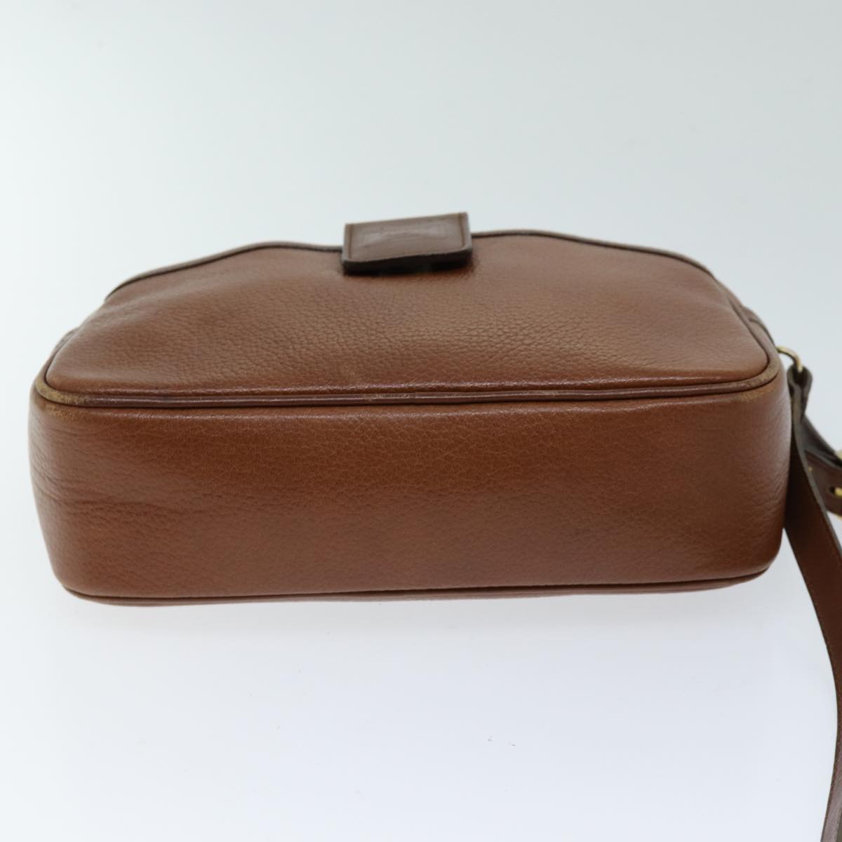 BURBERRYSs Shoulder Bag Leather Brown Auth ep4295