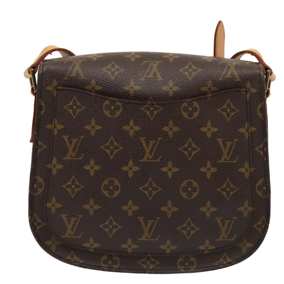 LOUIS VUITTON Monogram Saint Cloud GM Shoulder Bag M51242 LV Auth ep5554