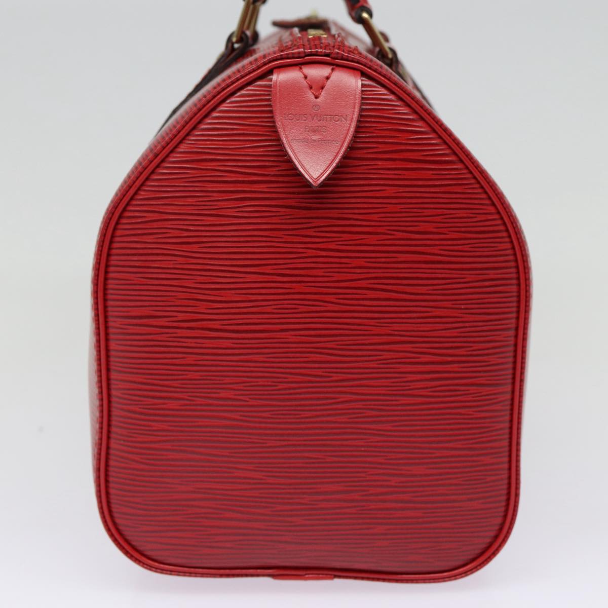LOUIS VUITTON Epi Speedy 25 Hand Bag Castilian Red M43017 LV Auth ep5559