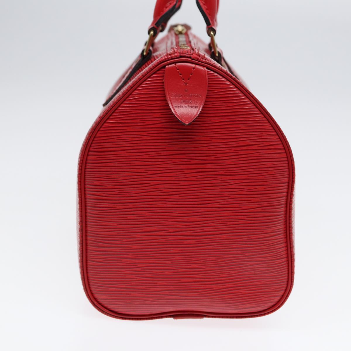 LOUIS VUITTON Epi Speedy 25 Hand Bag Castilian Red M43017 LV Auth ep5560