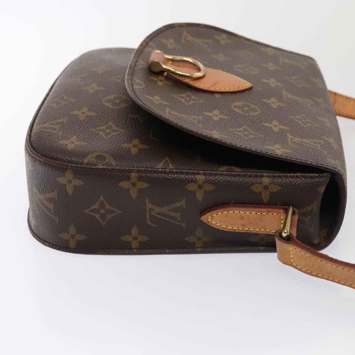 LOUIS VUITTON Monogram Saint Cloud GM Shoulder Bag M51242 LV Auth ep5577
