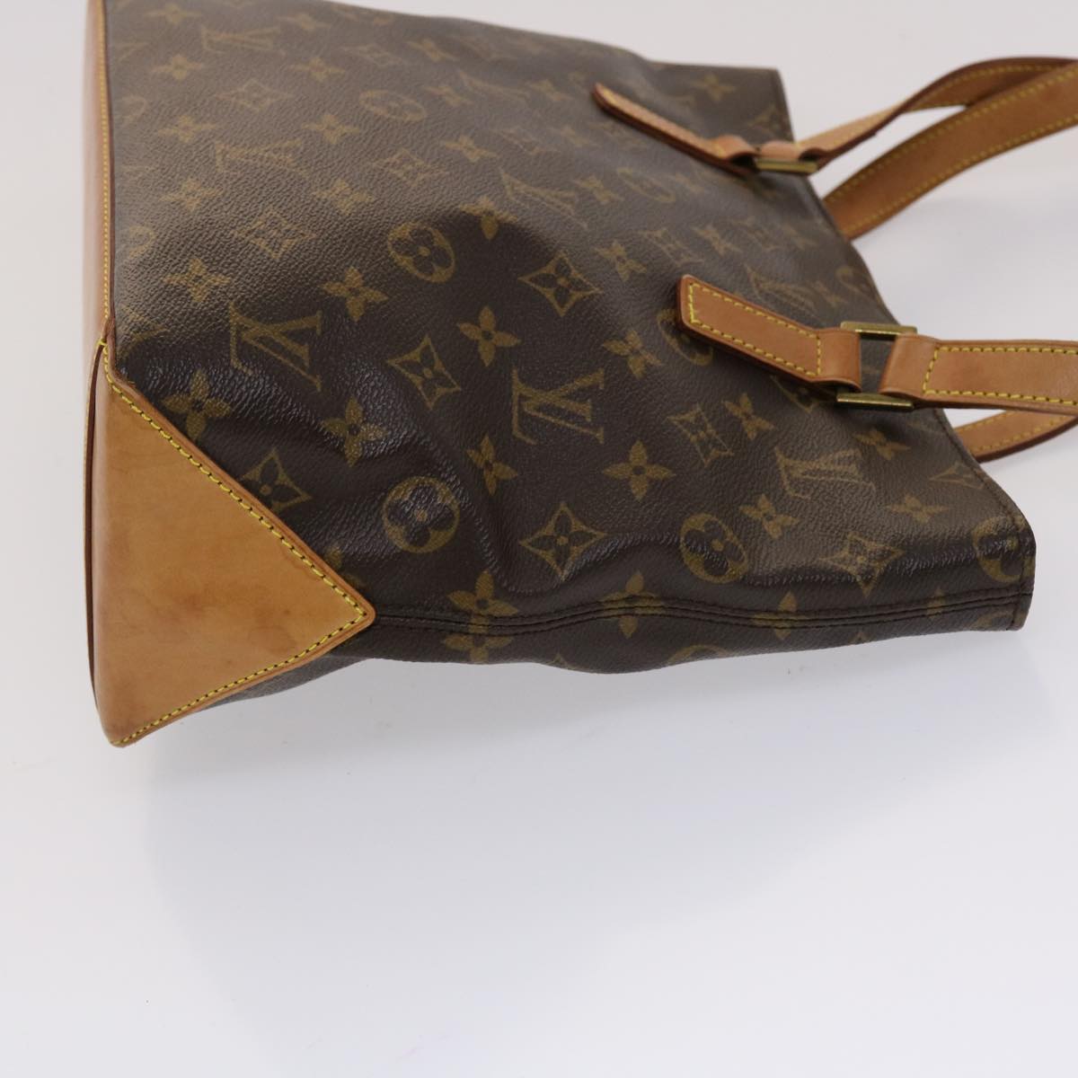 LOUIS VUITTON Monogram Cabas Piano Tote Bag M51148 LV Auth ep957