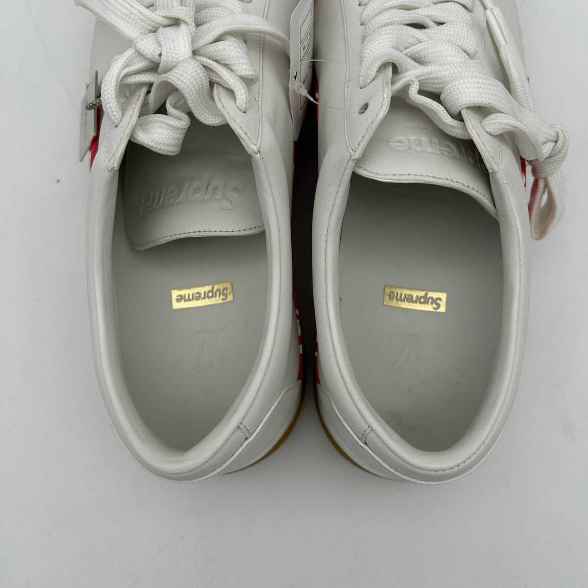 LOUIS VUITTON X Supreme - White Trainer US Men's Size 8 363698