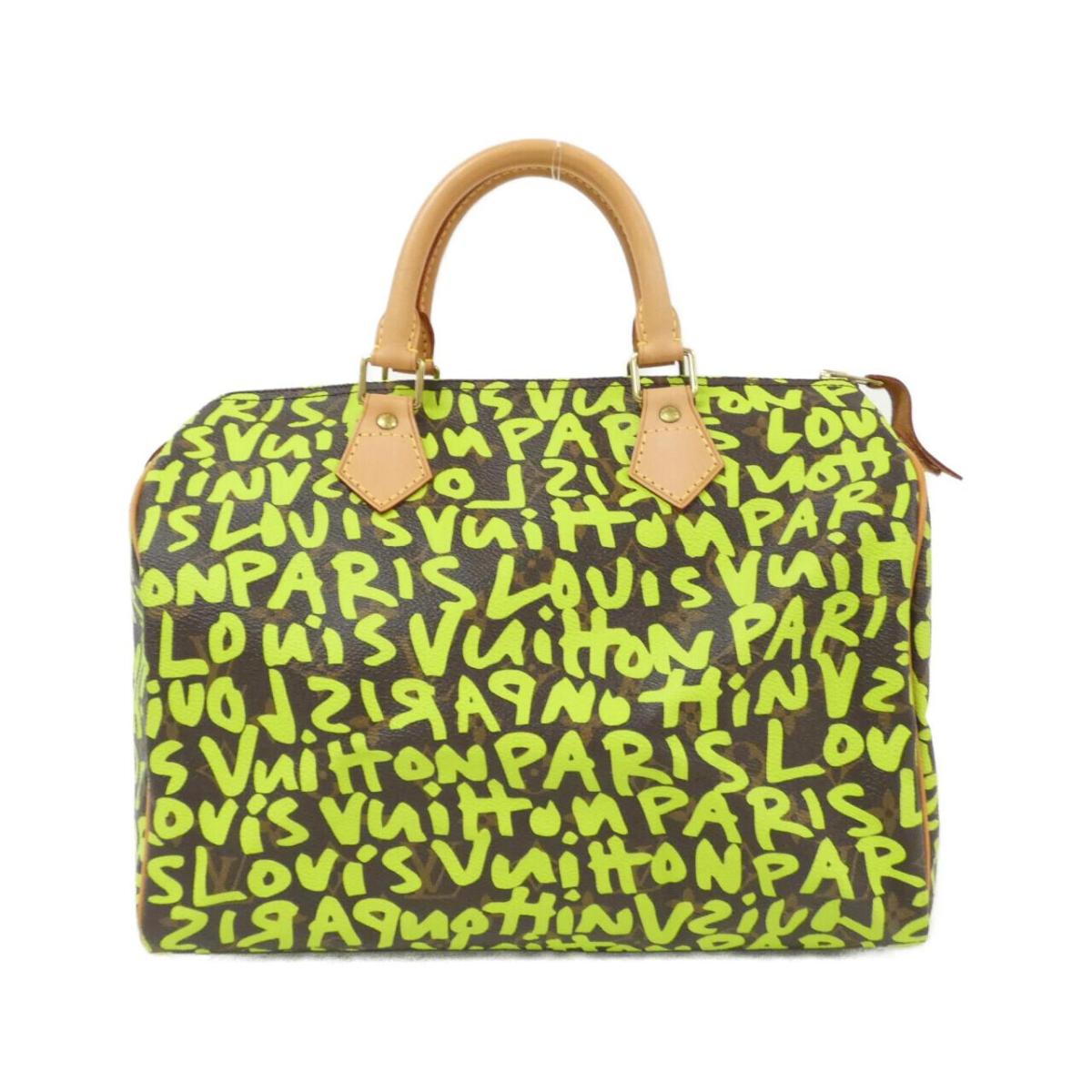 Louis Vuitton Monogram Graffiti 30cm M93706 Boston Bag