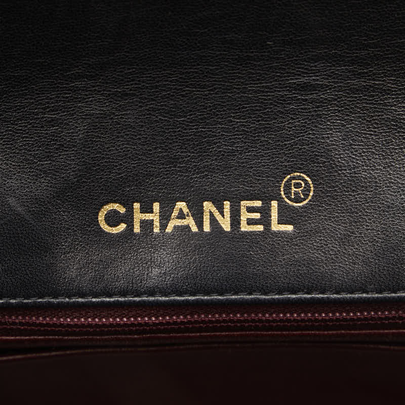 Chanel Mattress Diana 25 Chain houlder Bag Black Leather Lady Chanel