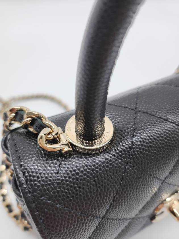 Coco Handle Mini Bag Black Chanel