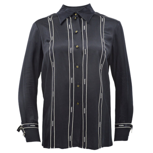 Chanel Fall 1994 silk blouse #38