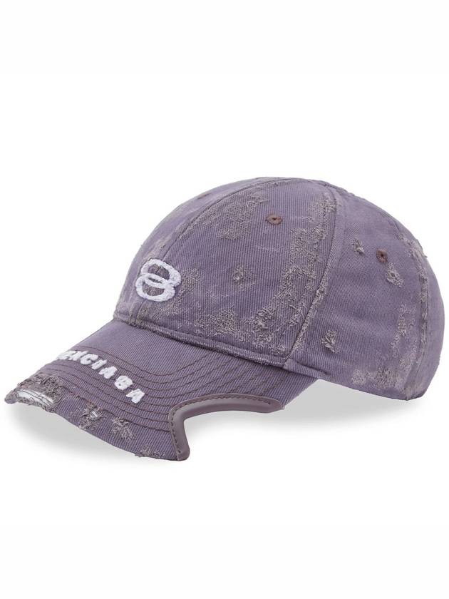 Luxury Balenciaga  Unity Sports Icon Ball Cap Purple