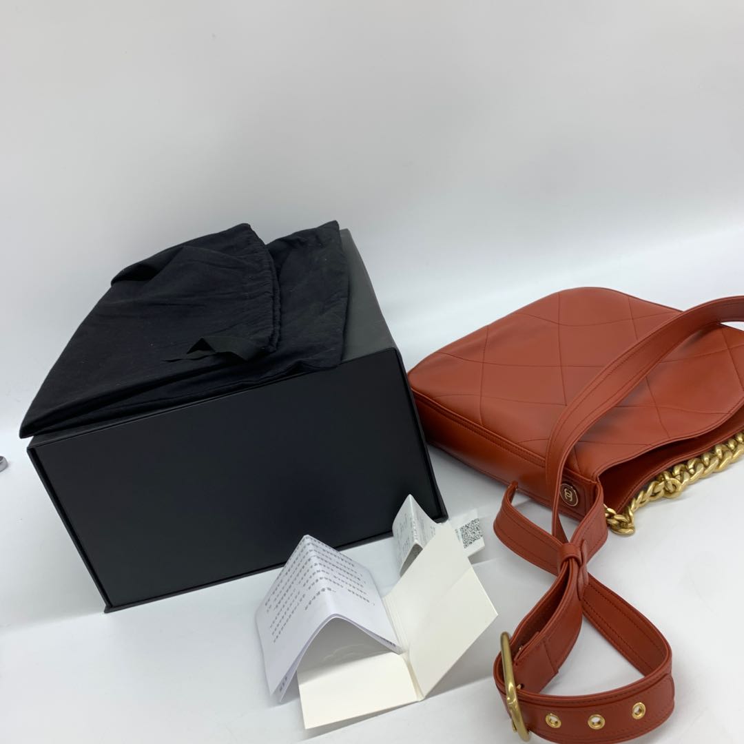 Chanel Shoulder Bag Calfskin Shoulder Bag