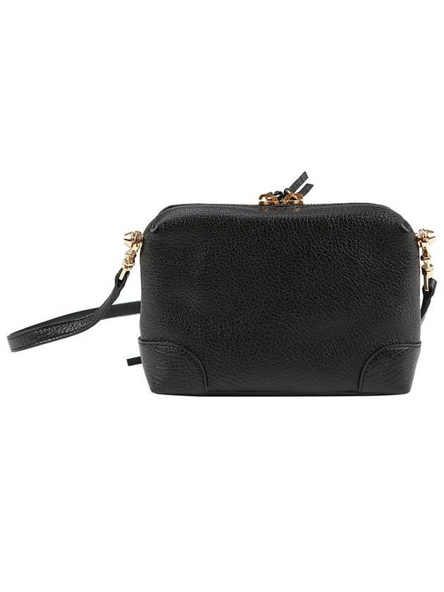 Luxury Balenciaga  Metal Reporter Mini Cross Bag Black