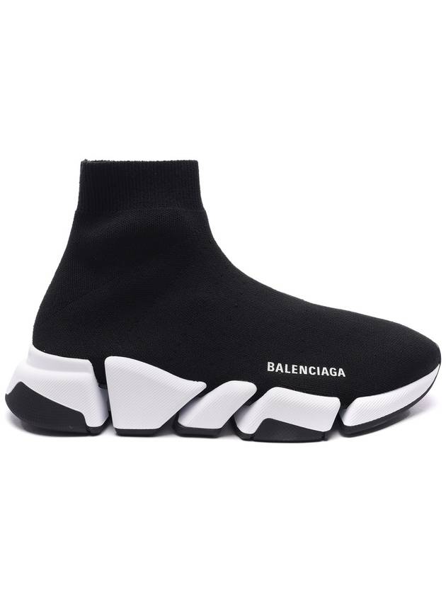 Luxury Balenciaga  Speed 2.0 High Top Sneakers Black