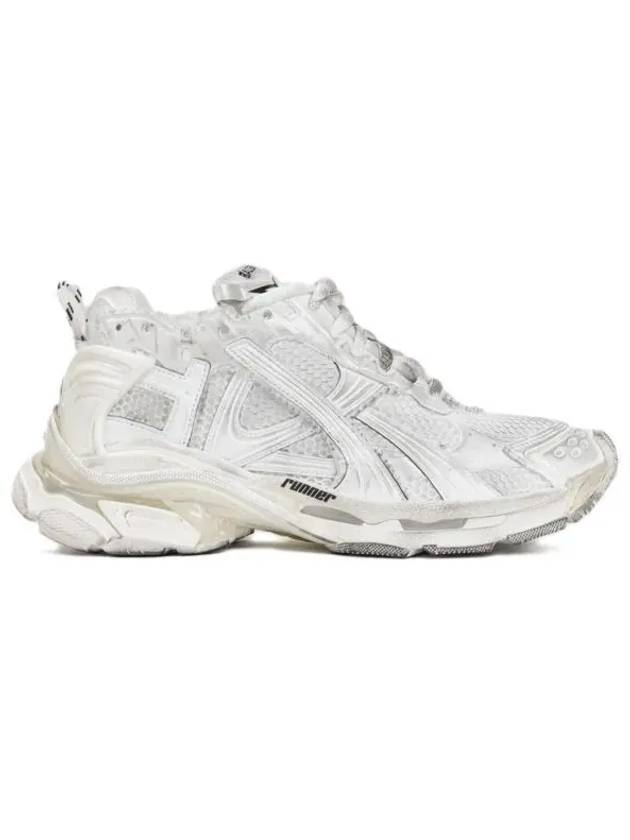 Luxury Balenciaga  Runner Low Top Sneakers White
