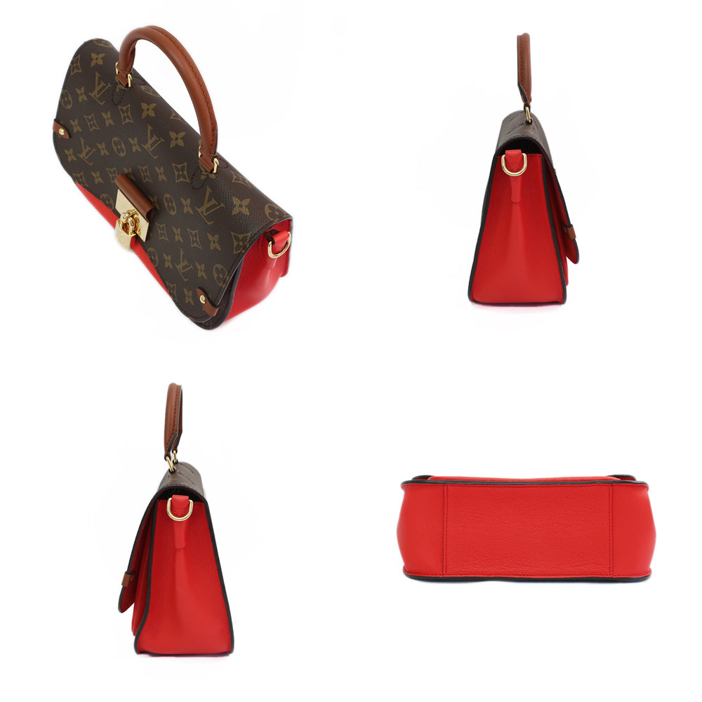Louis Vuitton PM Monogram M44548 Handbag Shoulder 2WAY G Gold