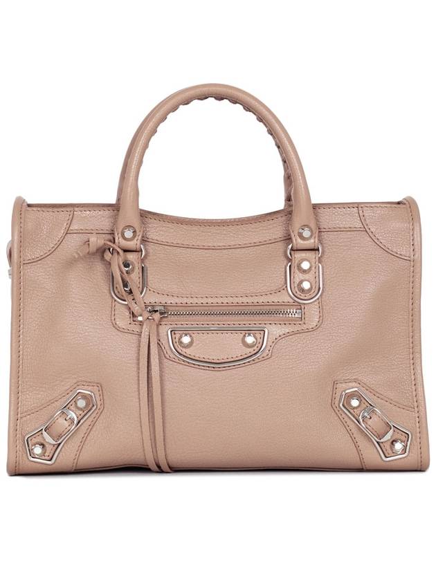 Luxury Balenciaga  Metallic Edge Mini City Tote Bag Pink